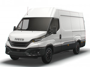 iveco daily van l3h2 2022 3D Model