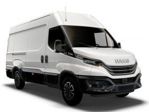 iveco daily van l3h2 2022 3D Model