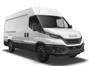 iveco daily van l3h3 2022 3D Model