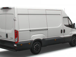 iveco daily van l3h3 2022 3D Model