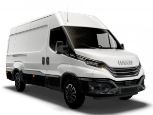 iveco daily van l3h3 2022 3D Model