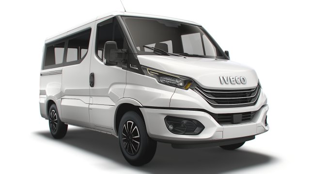 iveco daily window van l1h1 2022 3D मॉडल .c4d .max .obj .3ds .fbx .stl .blend 