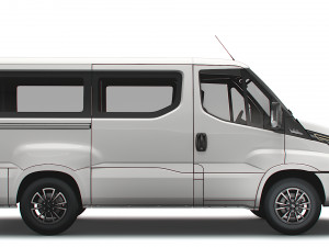 iveco daily window van l1h1 2022 3D मॉडल