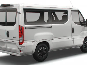 iveco daily window van l1h1 2022 3D Model