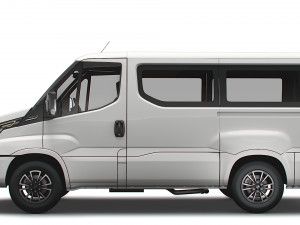 iveco daily window van l1h1 2022 3D मॉडल
