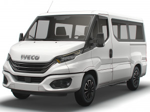 iveco daily window van l1h1 2022 3D मॉडल
