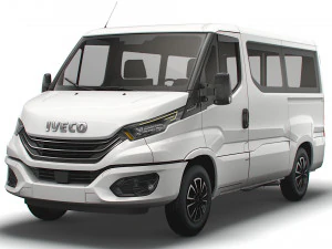 iveco daily window van l1h1 2022 3D Model