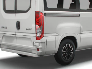 iveco daily window van l1h1 2022 3D Model