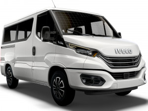 iveco daily window van l1h1 2022 3D मॉडल