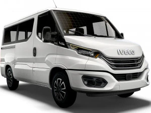 iveco daily window van l1h1 2022 3D Model