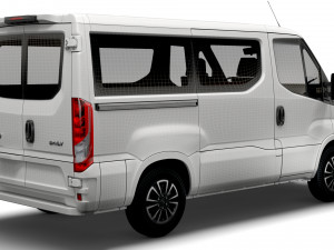 iveco daily window van l1h1 2022 3D मॉडल