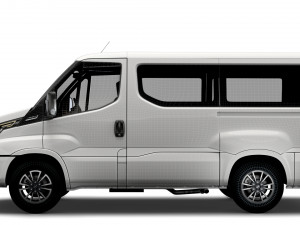 iveco daily window van l1h1 2022 3D मॉडल