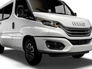 iveco daily window van l1h1 2022 3D Model