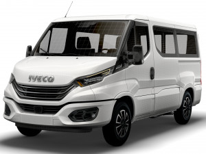 iveco daily window van l1h1 2022 3D मॉडल