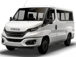 iveco daily window van l1h1 2022 3D Model