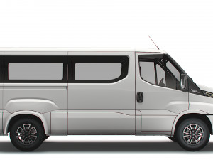 iveco daily window van l2h1 2022 3D Model