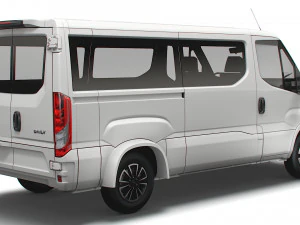iveco daily window van l2h1 2022 3D Model