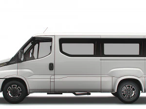 iveco daily window van l2h1 2022 3D Model