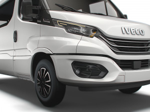 iveco daily window van l2h1 2022 3D Model