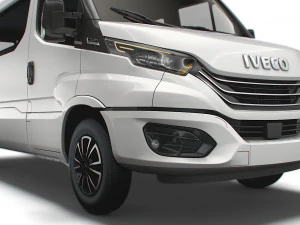 iveco daily window van l2h1 2022 3D Model