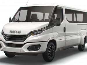 iveco daily window van l2h1 2022 3D Model