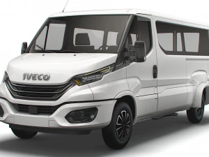 iveco daily window van l2h1 2022 3D Model