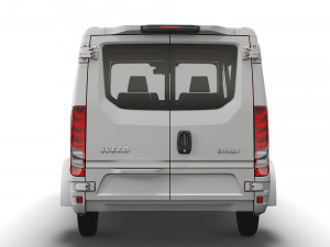 iveco daily window van l2h1 2022 3D Model