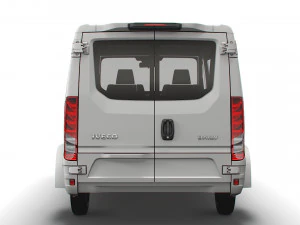 iveco daily window van l2h1 2022 3D Model