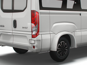 iveco daily window van l2h1 2022 3D Model