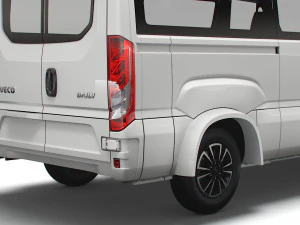 iveco daily window van l2h1 2022 3D Model