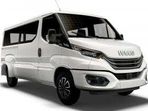 iveco daily window van l2h1 2022 3D Model