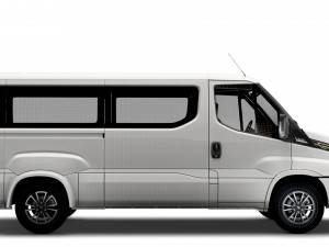 iveco daily window van l2h1 2022 3D Model