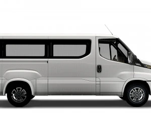 iveco daily window van l2h1 2022 3D Model
