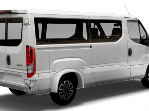 iveco daily window van l2h1 2022 3D Model