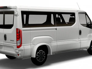 iveco daily window van l2h1 2022 3D Model