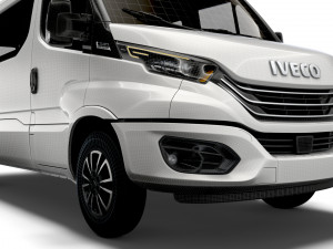 iveco daily window van l2h1 2022 3D Model