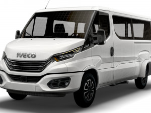 iveco daily window van l2h1 2022 3D Model