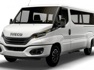 iveco daily window van l2h1 2022 3D Model