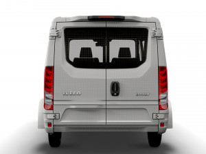 iveco daily window van l2h1 2022 3D Model