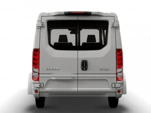 iveco daily window van l2h1 2022 3D Model