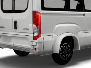 iveco daily window van l2h1 2022 3D Model