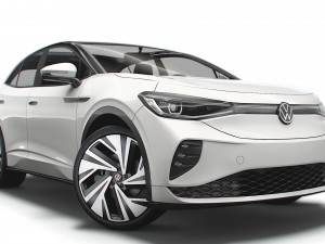 VW ID5 1st 2022 3D Model