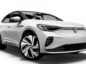 VW ID5 1st 2022 3D Модель