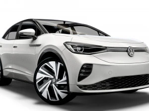 VW ID5 1st 2022 3D Model