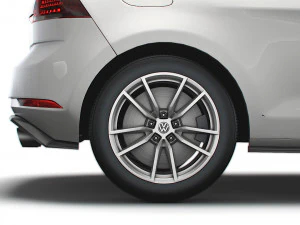 Volkswagen Golf R 3door Typ 5G 2017 3D Model