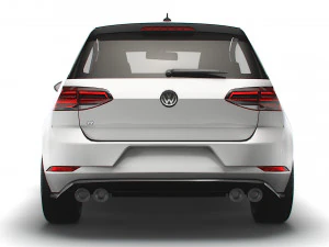 Volkswagen Golf R 3door Typ 5G 2017 3D Model