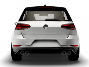 Volkswagen Golf R 3door Typ 5G 2017 3D Model