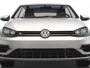 Volkswagen Golf R 5door Typ 5G 2017 3D Model