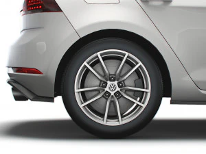 Volkswagen Golf R 5door Typ 5G 2017 3D Model