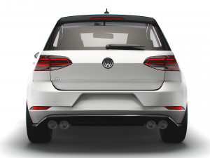Volkswagen Golf R 5door Typ 5G 2017 3D Model